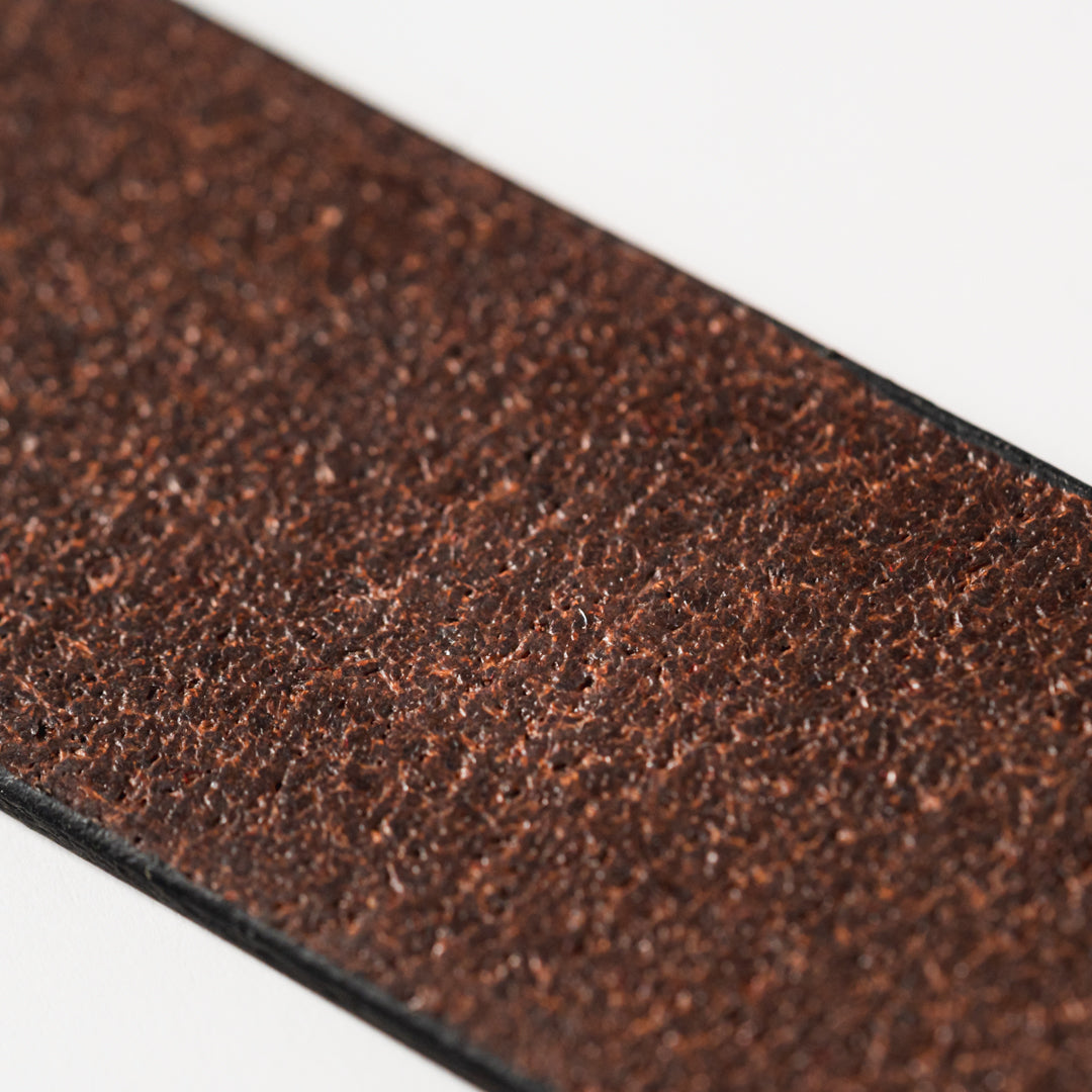 Play the Game TDC Leather Belt - Silver/Brown (CUSTOM MADE TO ORDER)